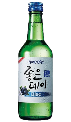 Good Day Soju Blueberry 360ml 20x360ml case