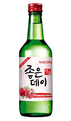 Good Day Soju Pomegranate 360ml 20x360ml case