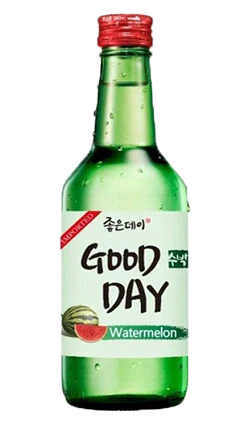 Good Day Soju Watermelon 360ml 20x360ml case