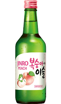 Jinro Soju Peach 360ml 20x360ml