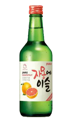 Jinro Soju Grapefruit 360ml 20x360ml